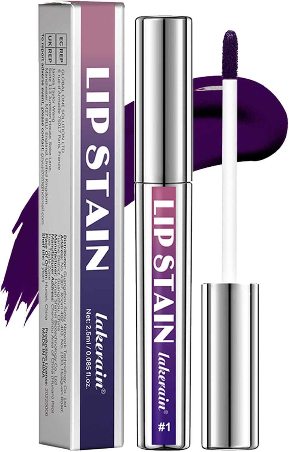 FEESHOW Long Wear Liquid Lipstick Set for Women Waterproof Matte & Glossy Lip Gloss Non Sticky Smudge Proof Lip Stain Tint Makeup Wedding Party Daily Use Cool Rose 3Pcs One Size