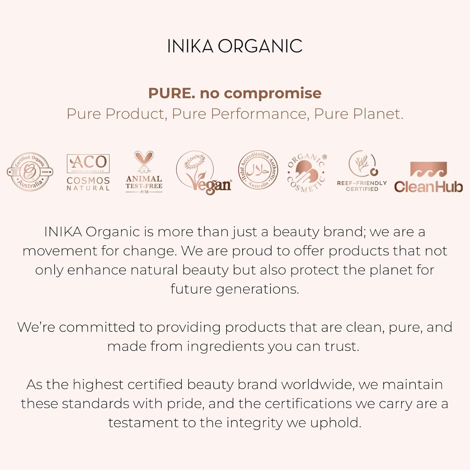 INIKA Organic BB Cream Honey