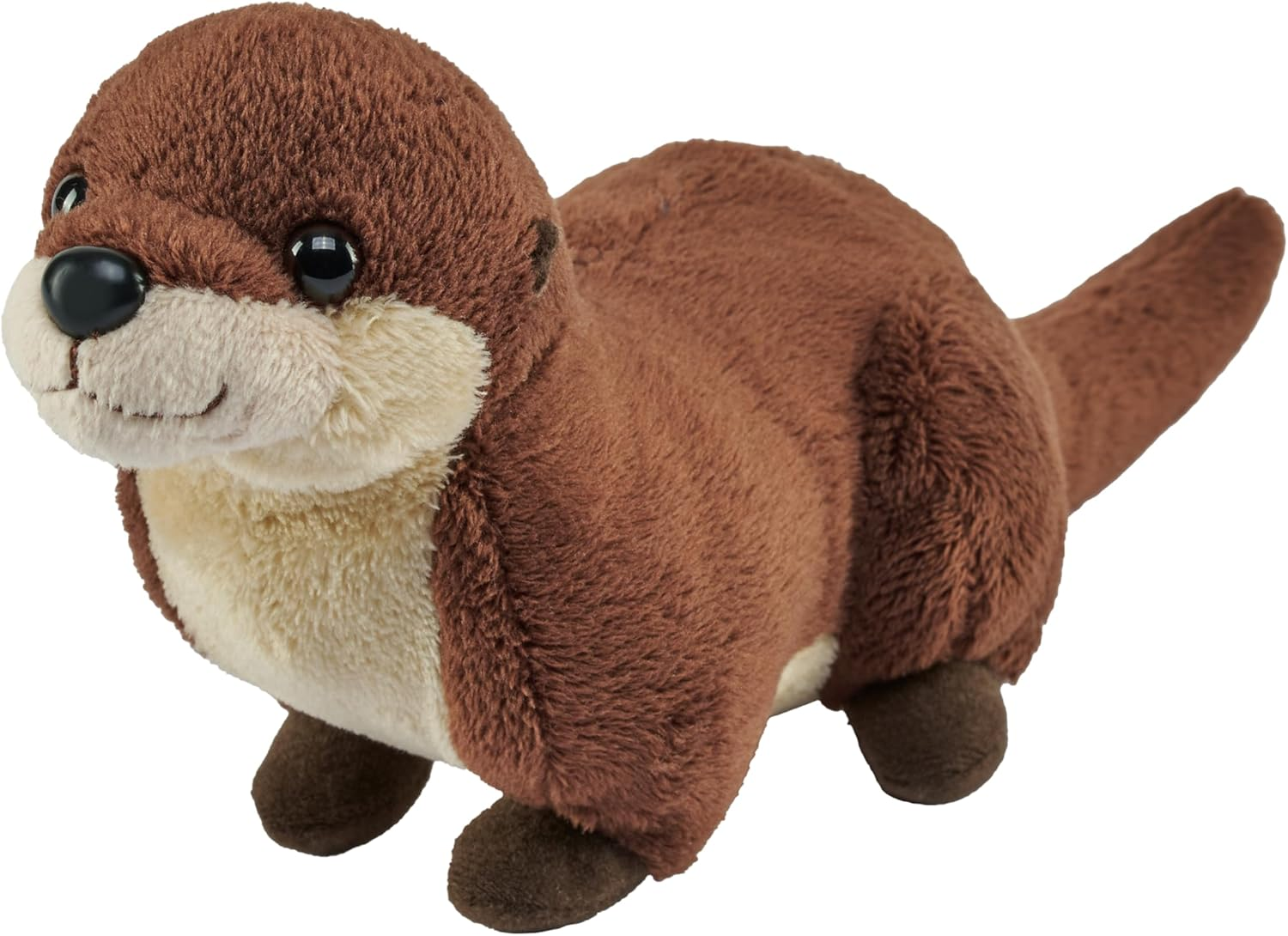 Wild Republic Pocketkins Eco River Otter, Stuffed Animal, 5 Inches, Plush Toy, Made from Recycled Materials, Eco Friendly image number 1