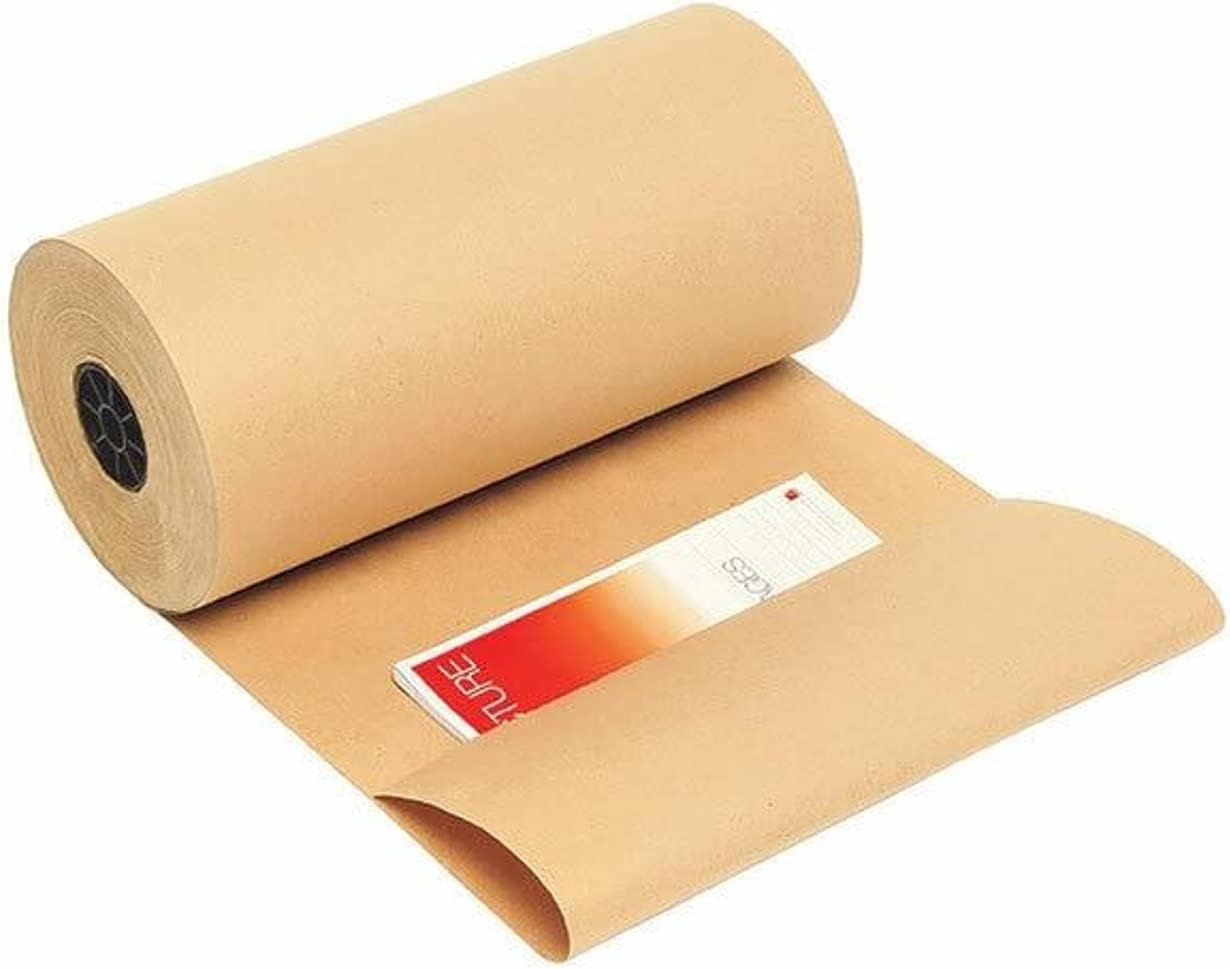 Marbig(R) #848060R Enviro Kraft Paper Roll 375Mmx15M Brown image number 1