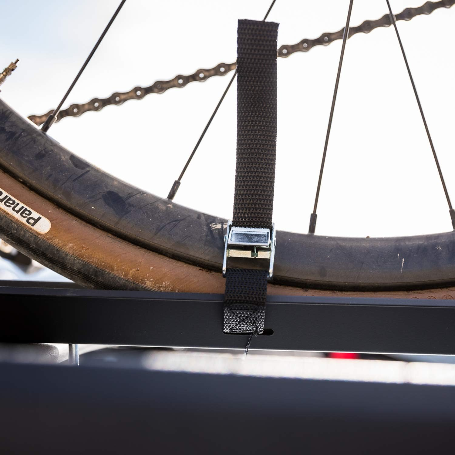 Swagman Standard Fork Mount Rooftop Bike Carrier, Black image number 1