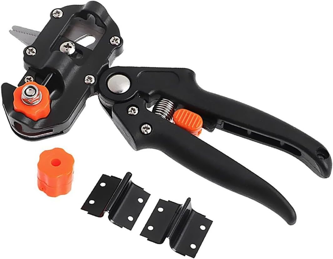 AIMALL Garden Fruit Tree Pro Pruning Shears Scissor Grafting Cutting Tool with 2 Random Blades, High-Precision Grafting and Pruning, Ergonomic Handle, 8.26 X 4.72 X 1.57 Inches image number 2