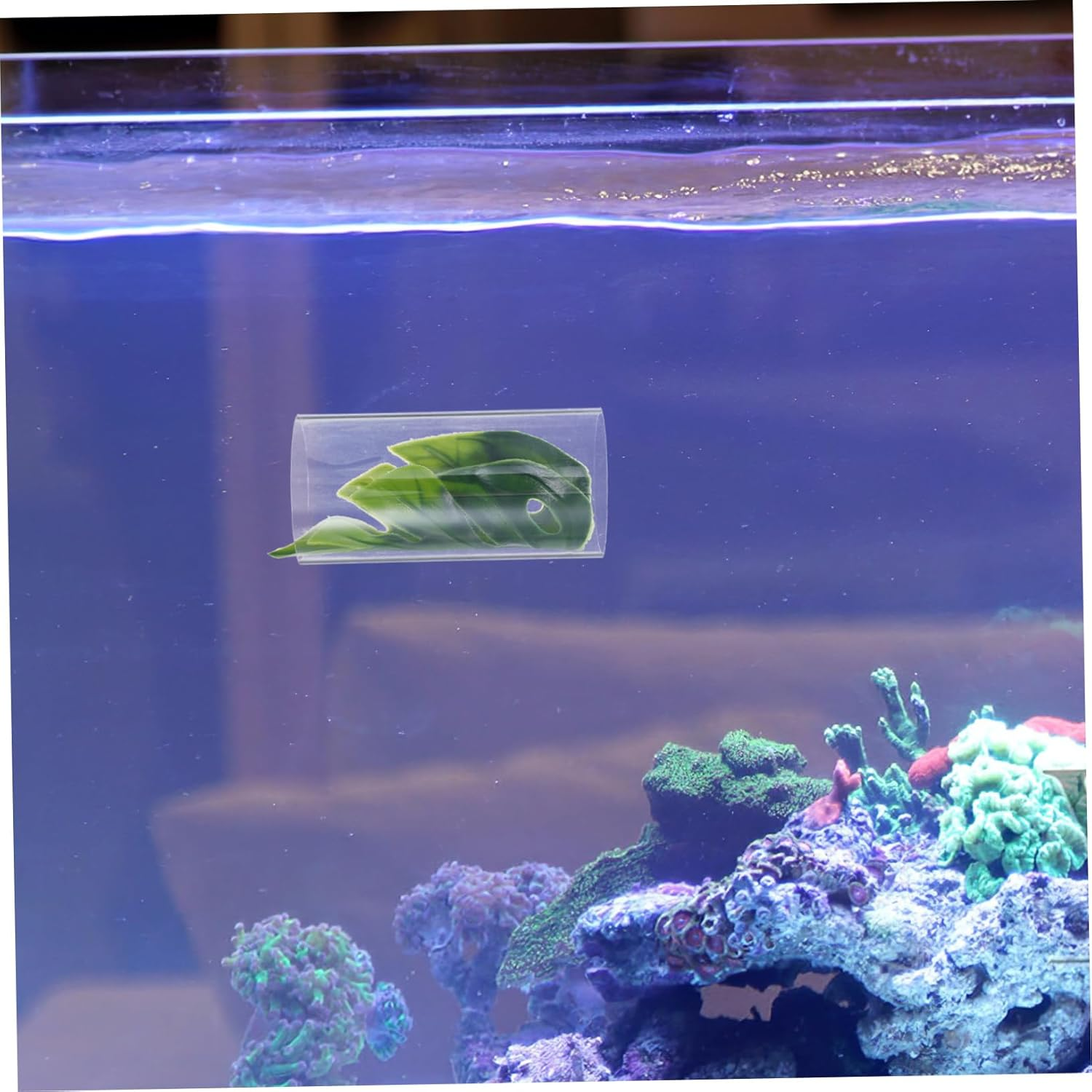 JUMPLAWN Betta Fish Tank Cave Multipurpose Aquarium Rock Cave for Freshwater Pets image number 5