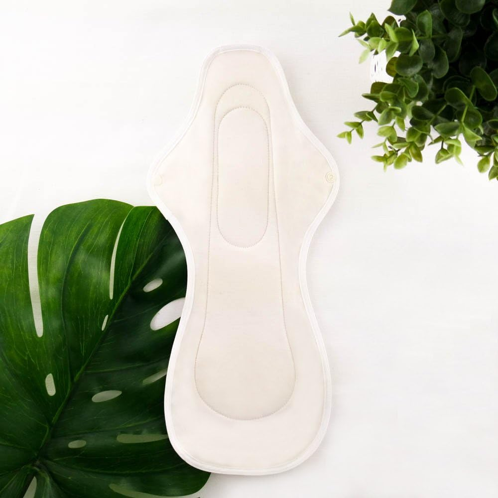 Hannahpad Organic Super Ultra Overnight Sanitary Cloth Pad, Super Ultra Overnight image number 3