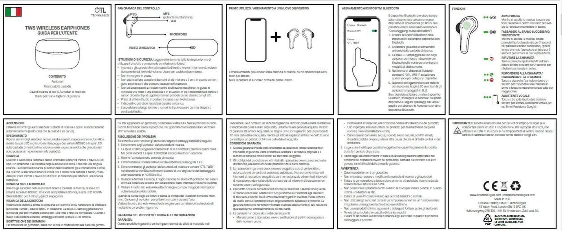 OTL HK0856 Hello Kitty TWS Wireless Earphones with Wireless Charging Case image number 6