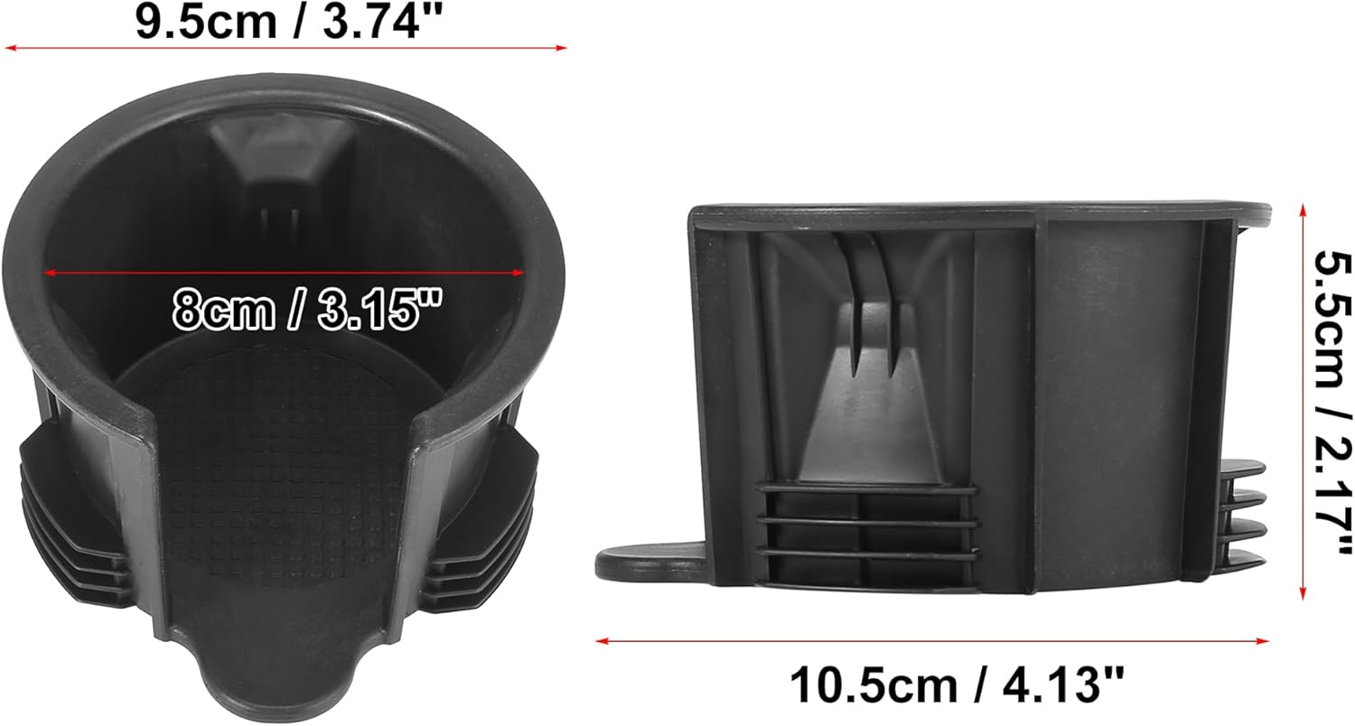 X AUTOHAUX Car Center Console Cup Holder LR021330 for Land Rover LR2 LR3 LR4 Range Rover Sport Plastic image number 5