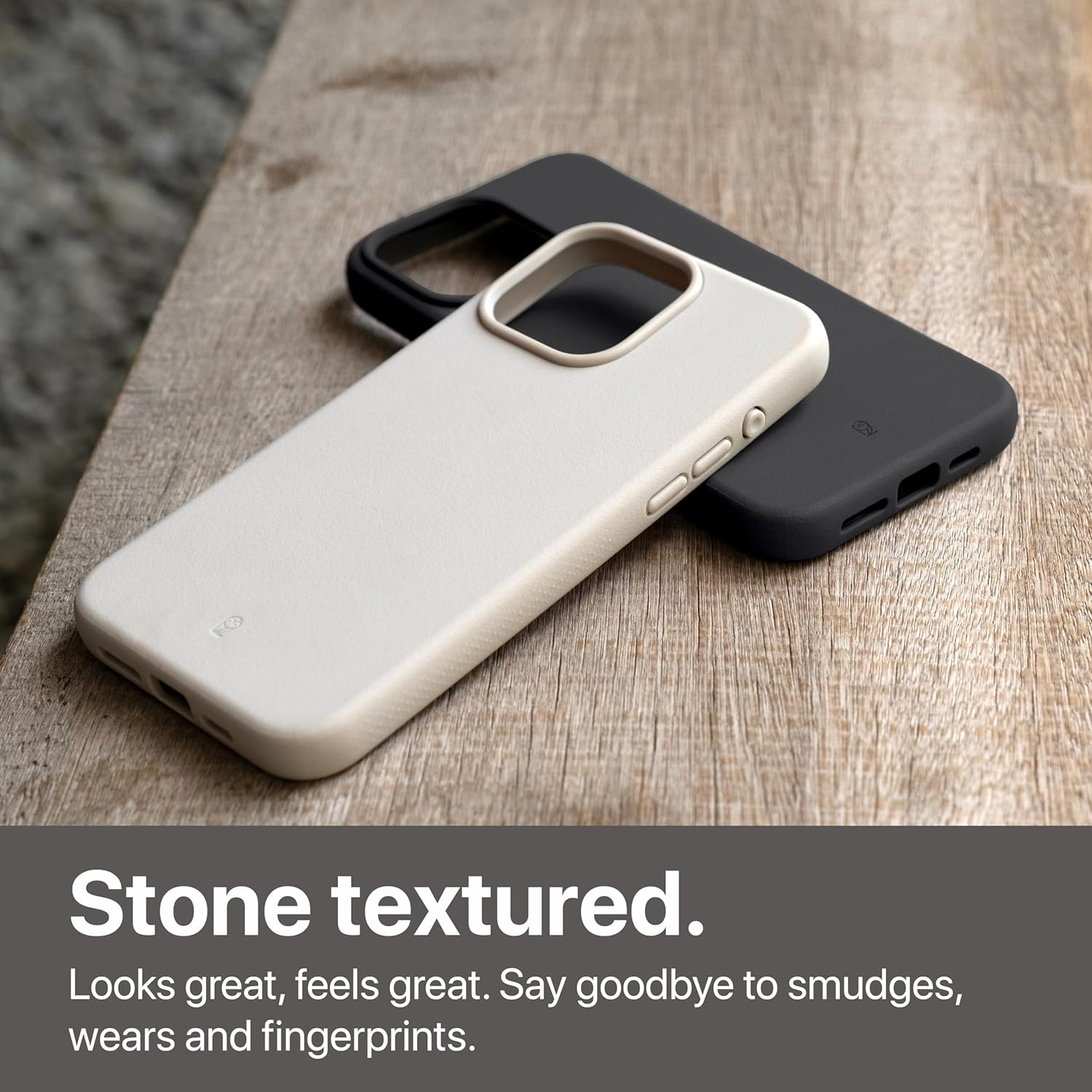 Tineeowl for Iphone 15 Pro Max Magnetic Case, Case Compatible with Magsafe, Minimalist, Slim/Thin and Grippy with Microfiber Lining, Rounded Action Button (Almost Black), 15Promaxalmostblack image number 4