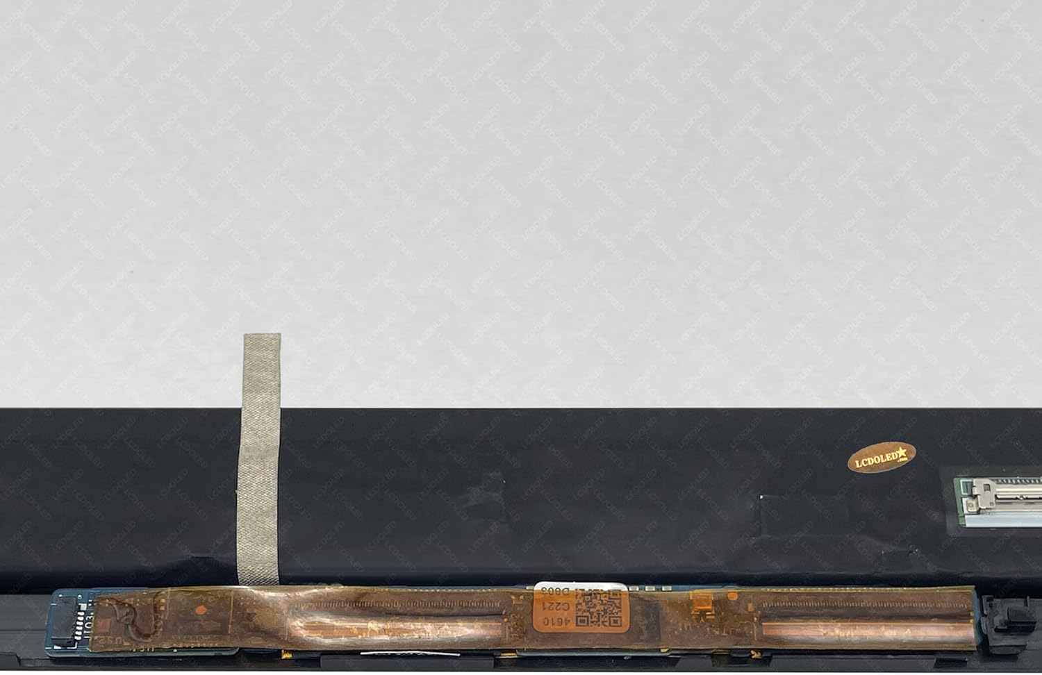 LCDOLED Replacement for HP Envy X360 13-Bd 13-Bd0Xxx 13-Bd1Xxx 13-Bd0000 13-Bd1000 13.3 Inches FHD 1080P IPS LCD Display Touch Screen Digitizer Assembly Bezel with Board 30Pin Non-Oled (Silver) image number 1