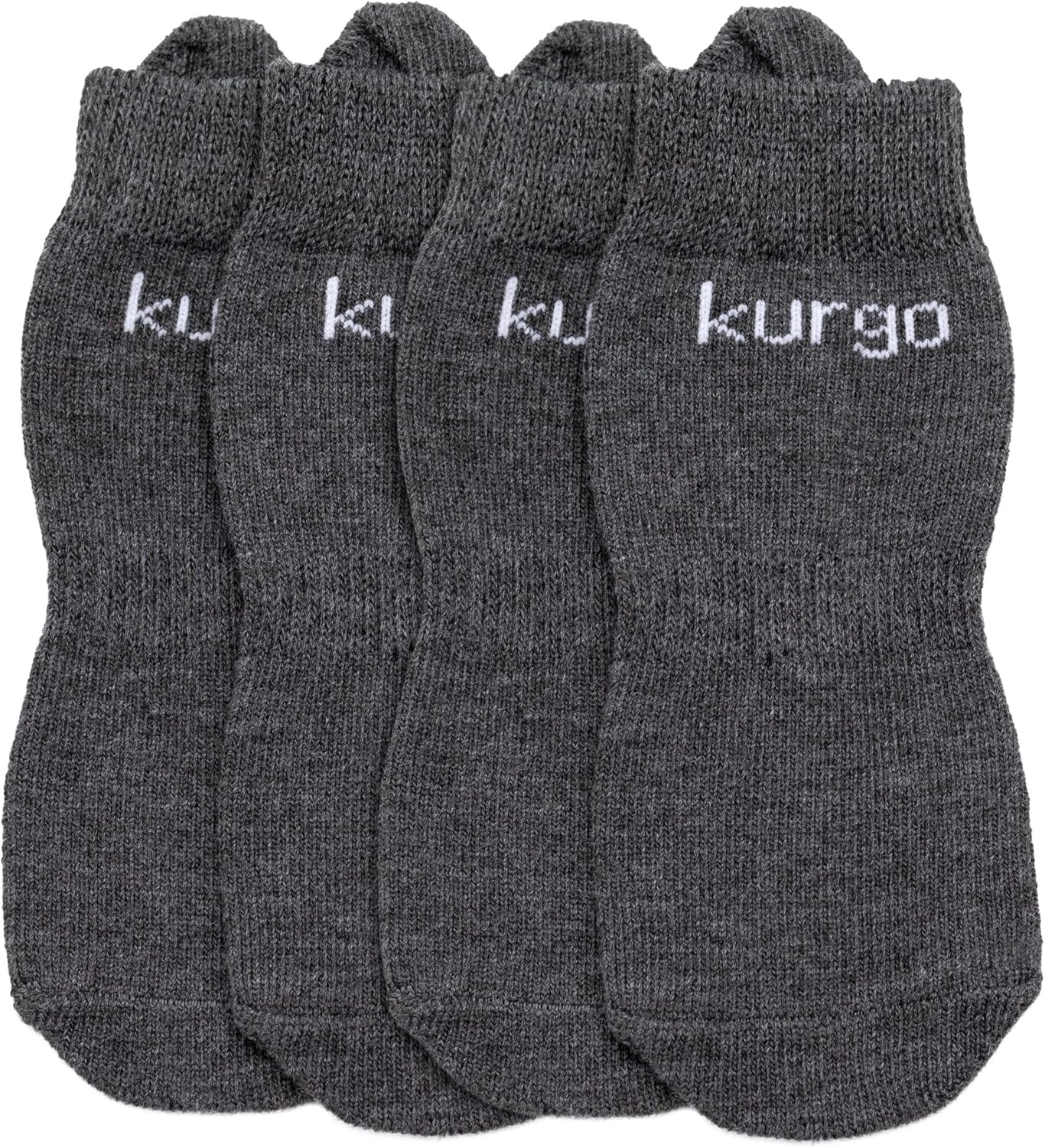 Kurgo Blaze Dog Socks - Stretch Socks for Dog Shoes - Makes Putting on Dog Shoes Easier - Pet Socks for Outdoors - Heel Tab, Fast Drying Fabric, Secure Fit - Large