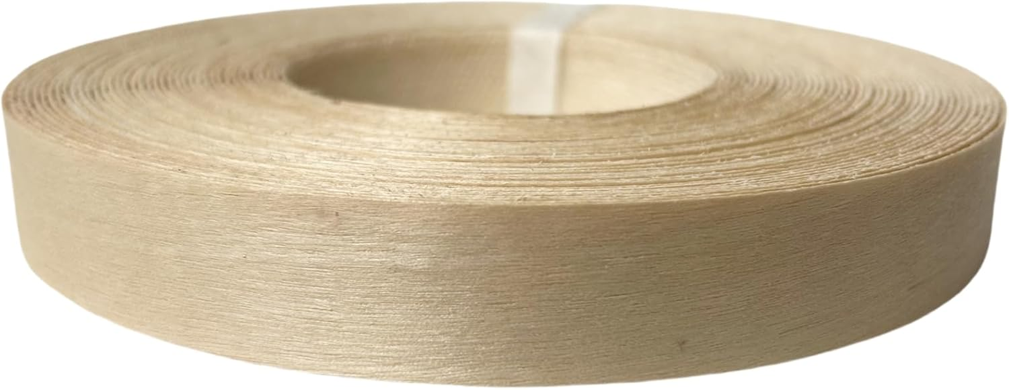 Preglued Birch Wood Veneer Edging, Plywood Edge Banding, Flexible Wood Tape, Iron on Easy Application Veneer Edging with Hot Melt Adhesive Back (1.9Cmx15M) image number 5