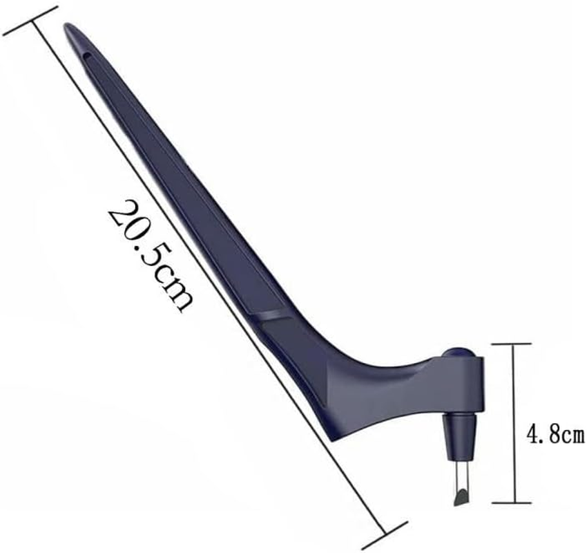 Craft Cutting Tools with 360-Degree Art Cutting Tool Nice Crafty Cut Blade - Versatile Art Blade for Paper, Vinyl, Scrapbooking - Safe, Easy-To-Use Design - Black image number 5