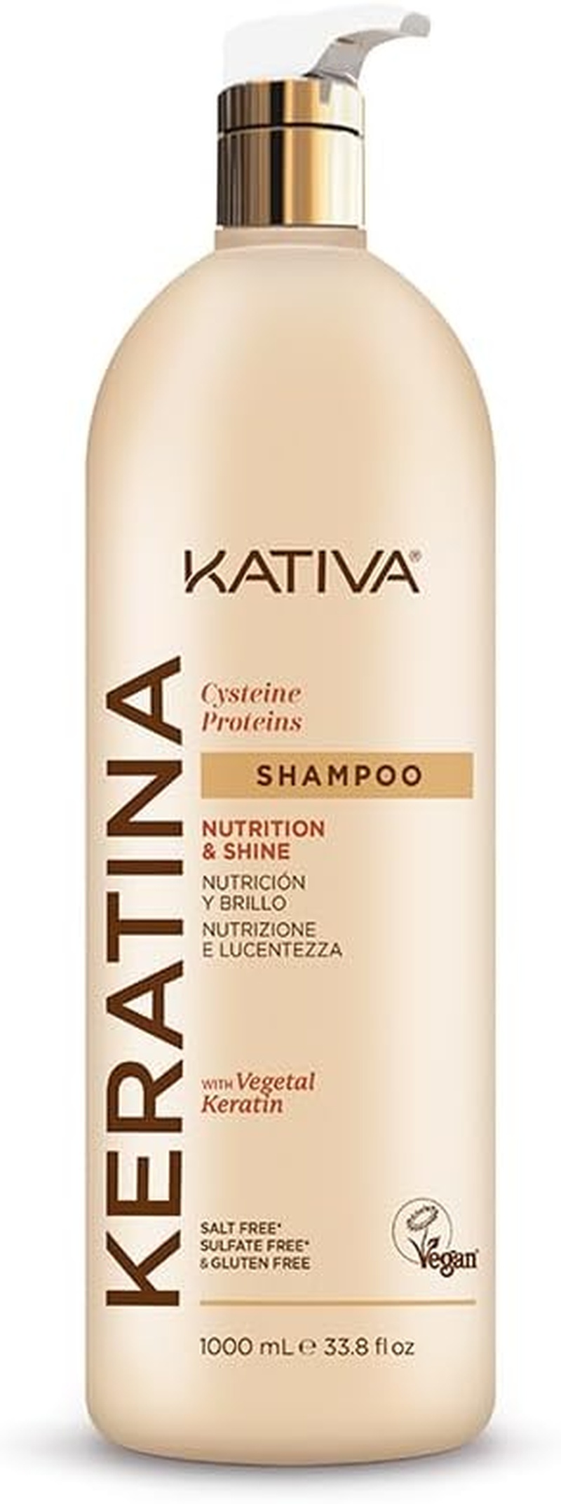 Kativa Keratin Shampoo 1000 Ml. image number 2