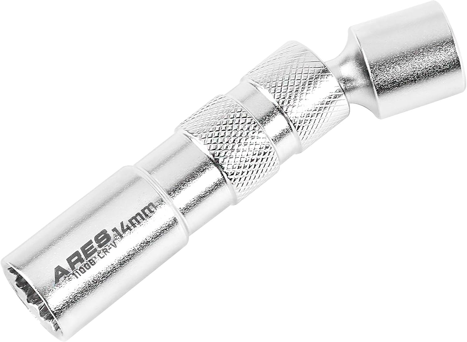 ARES 11000-14Mm Thin Wall Magnetic Swivel Spark Plug Socket - 3/8-Inch Drive 12-Point Spark Plug Socket - Walls 2Mm Thinner than Standard Spark Plug Sockets image number 5