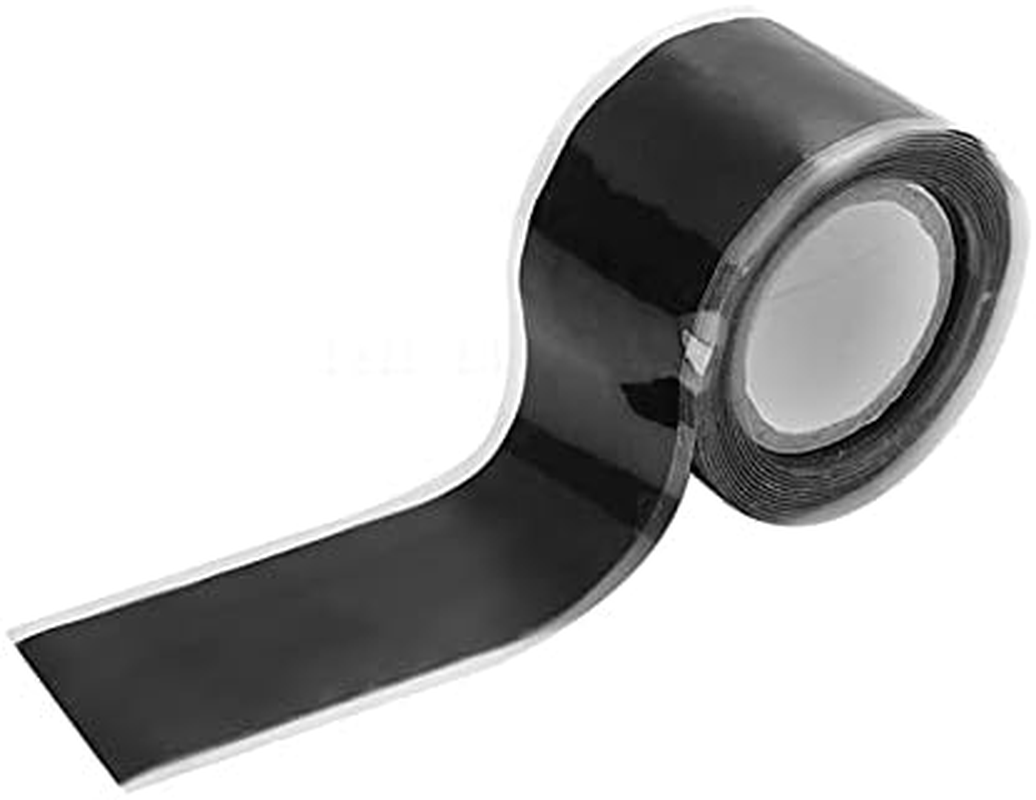 1.5/3M Multi-Purpose Self-Adhesive Strong Black Rubber Silicone Repair Waterproof Bonding Tape Rescue Self Fusing Wire (Color : Gray Tape, Size : 150Cm X 2.5Cm) image number 4
