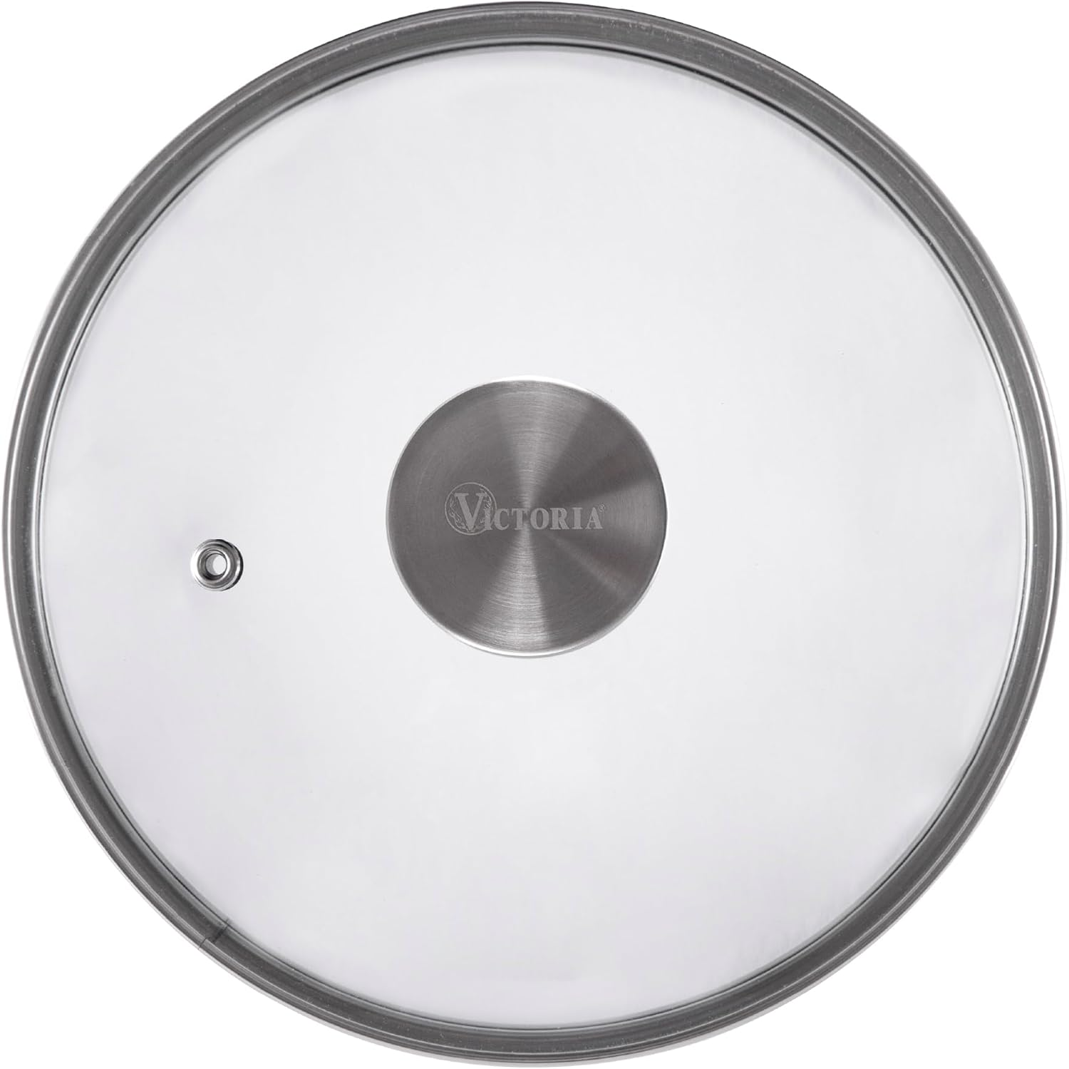 Victoria round 6.5-Inch Glass Lid for Cast Iron Skillet or Pan, Custom Made for Only Victoria Brand, Diameter 6-Inch