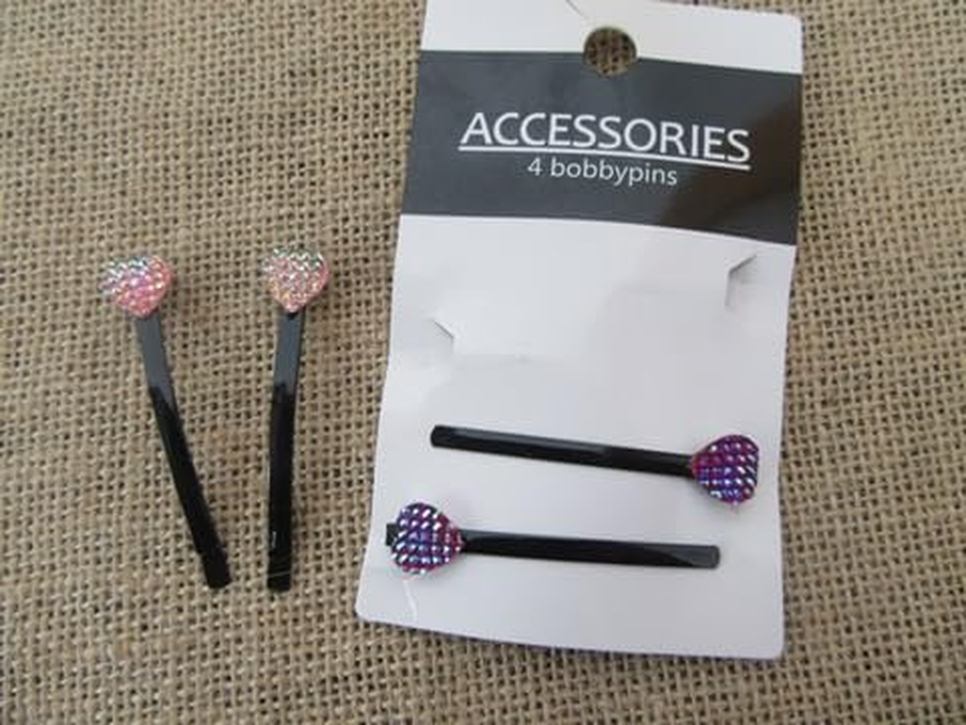 12Packets X 4Pcs Bobby Pins Grips Hair Barrette Clip 55Mm image number 4