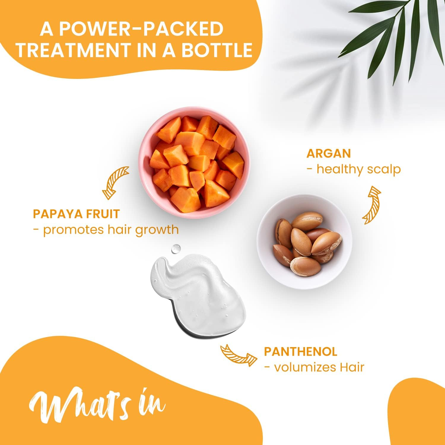 Nutriglow Natural'S Advanced Pro Formula Papaya Shampoo for Hairfall Control, Thinning All Hair Type (150 Ml) image number 5