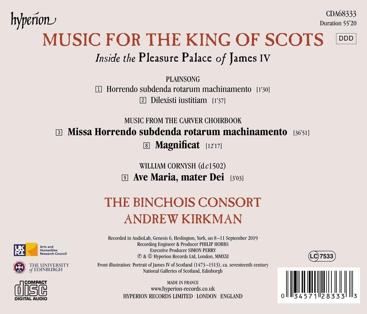 Music for the King of Scots image number 1