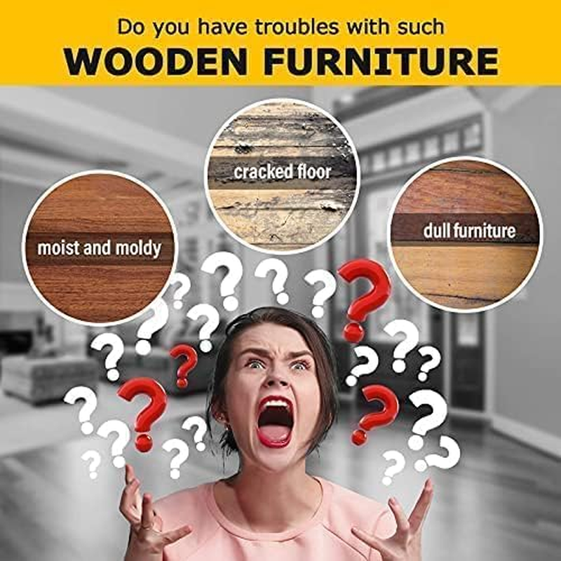 Wood Seasoning Beeswax Furniture Polish & Restoration Care Beeswax with Sponge, Suit for Woods & Furniture, Bamboo, Wooden Surfaces, Wood Polish Protection - 200G image number 5