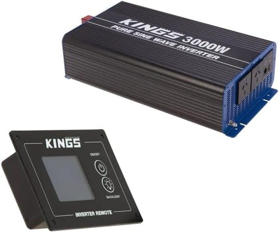Kings 3000W Pure Sine Wave Inverter + Inverter Remote Display image number 5
