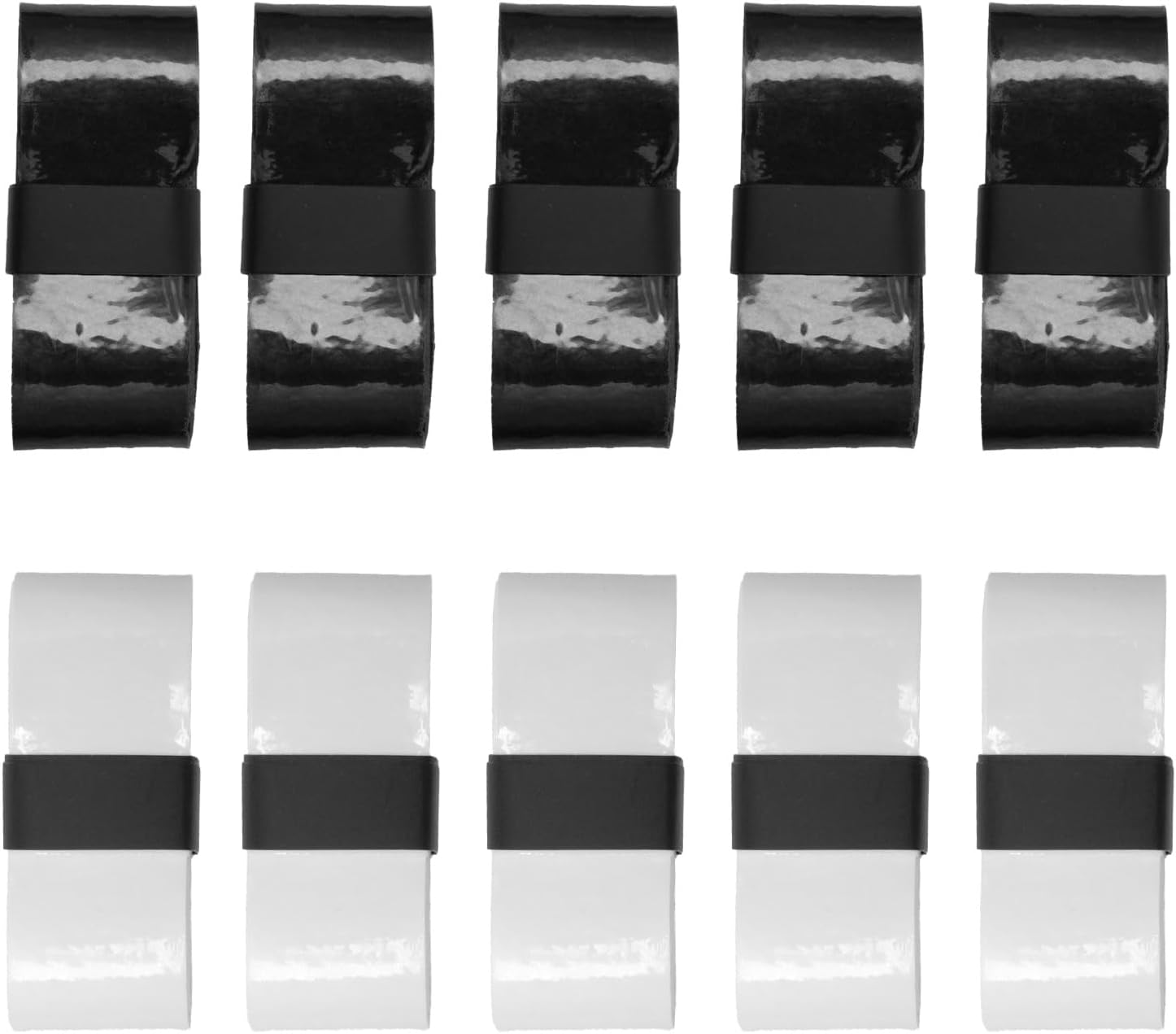 10Pcs Tennis Grip Tape, Badminton Racket Grip, Squash Racket Racquet Grip Tape, Anti-Slip Overgrips, Stability & Comfort on Tennis Racquets Improve Athletic Performance image number 5