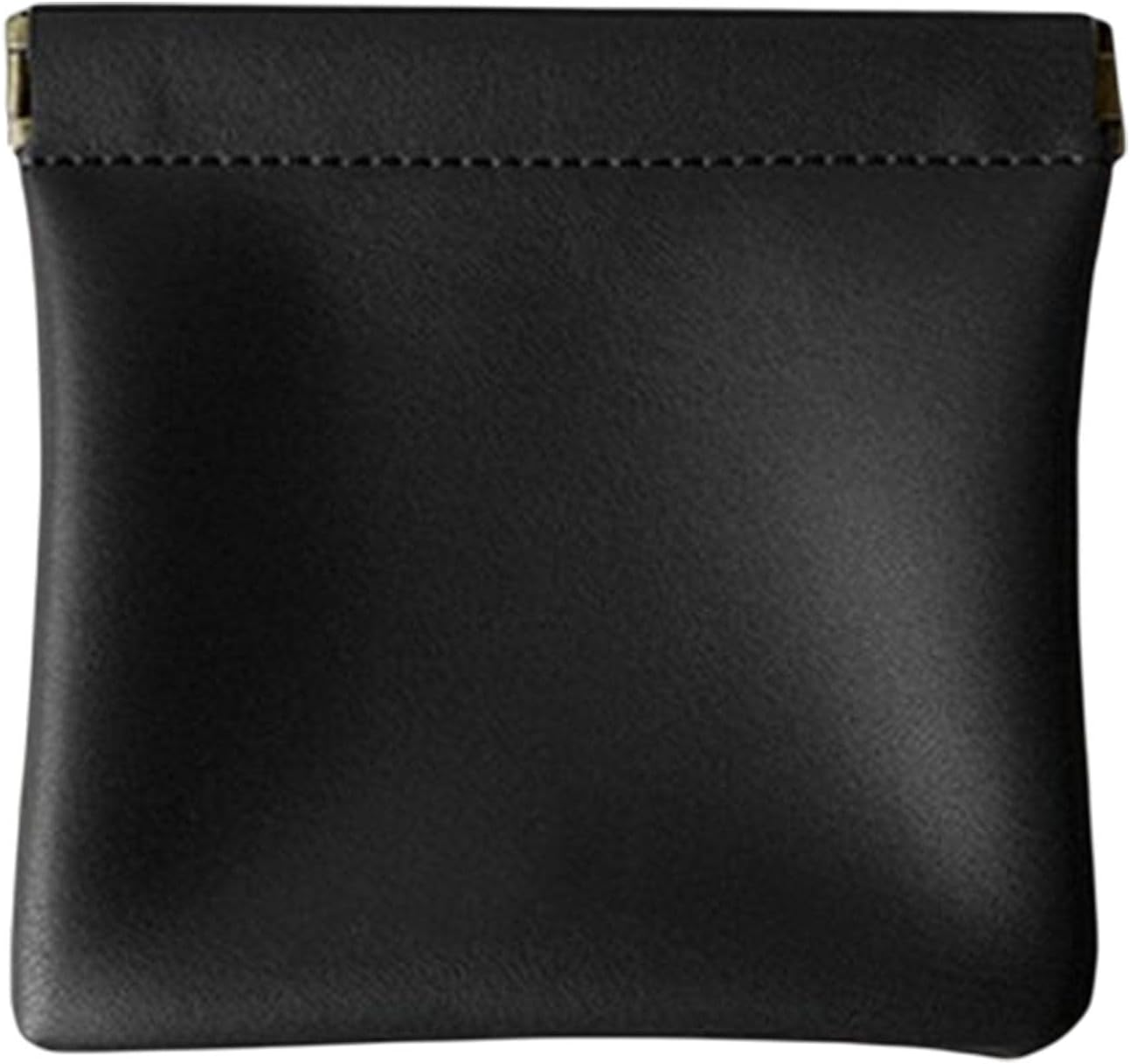 Cosmetic Bag Squeeze Top,Portable Makeup Pouches for Purse - No Zipper Portable Small Item Organizer Storage Bag for Women Girls Ladies Travel Yongbao