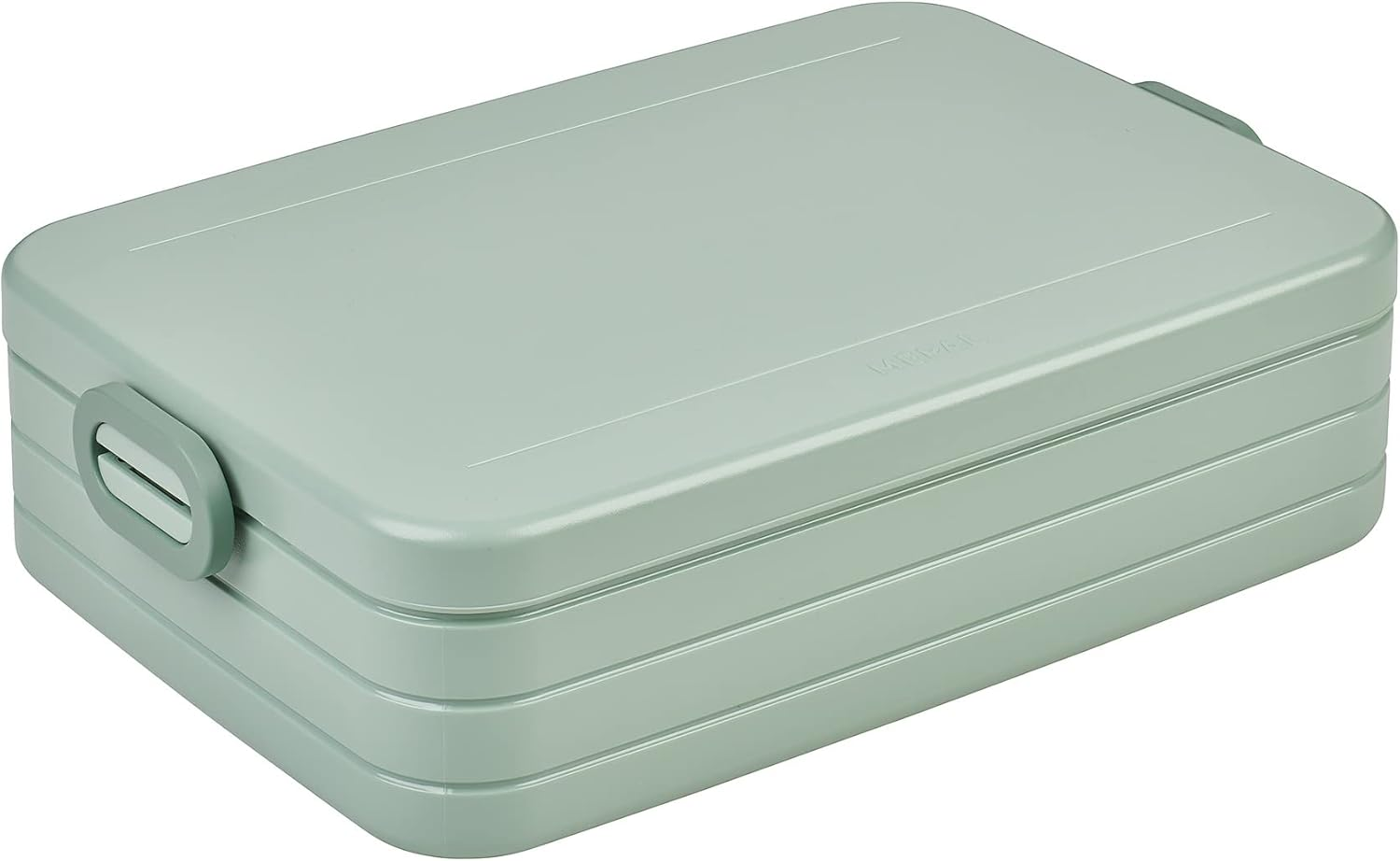 Mepal Take a Break Bento Lunch Box Large &ndash; Nordic Sage Bpa-Free Food Container with Removable Compartments, Fresh Seal Sandwich Box, Reusable Lunchbox for School, Office & Travel, Made in Holland