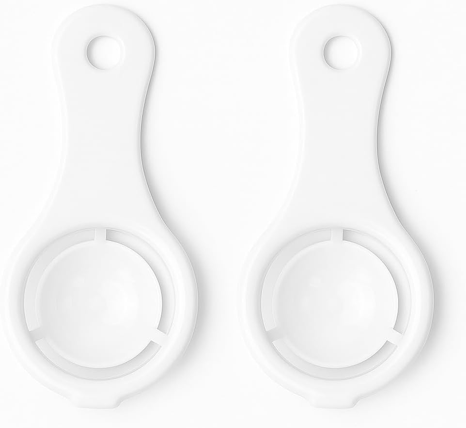 LEDON Egg Separator for Baking, 12.5CM Kitchen Gadget for Easy Yolk and White Separation, Durable Plastic Tool for Mess-Free Cooking, Meal Prep, Cakes, Omelettes & Mayonnaise (1)