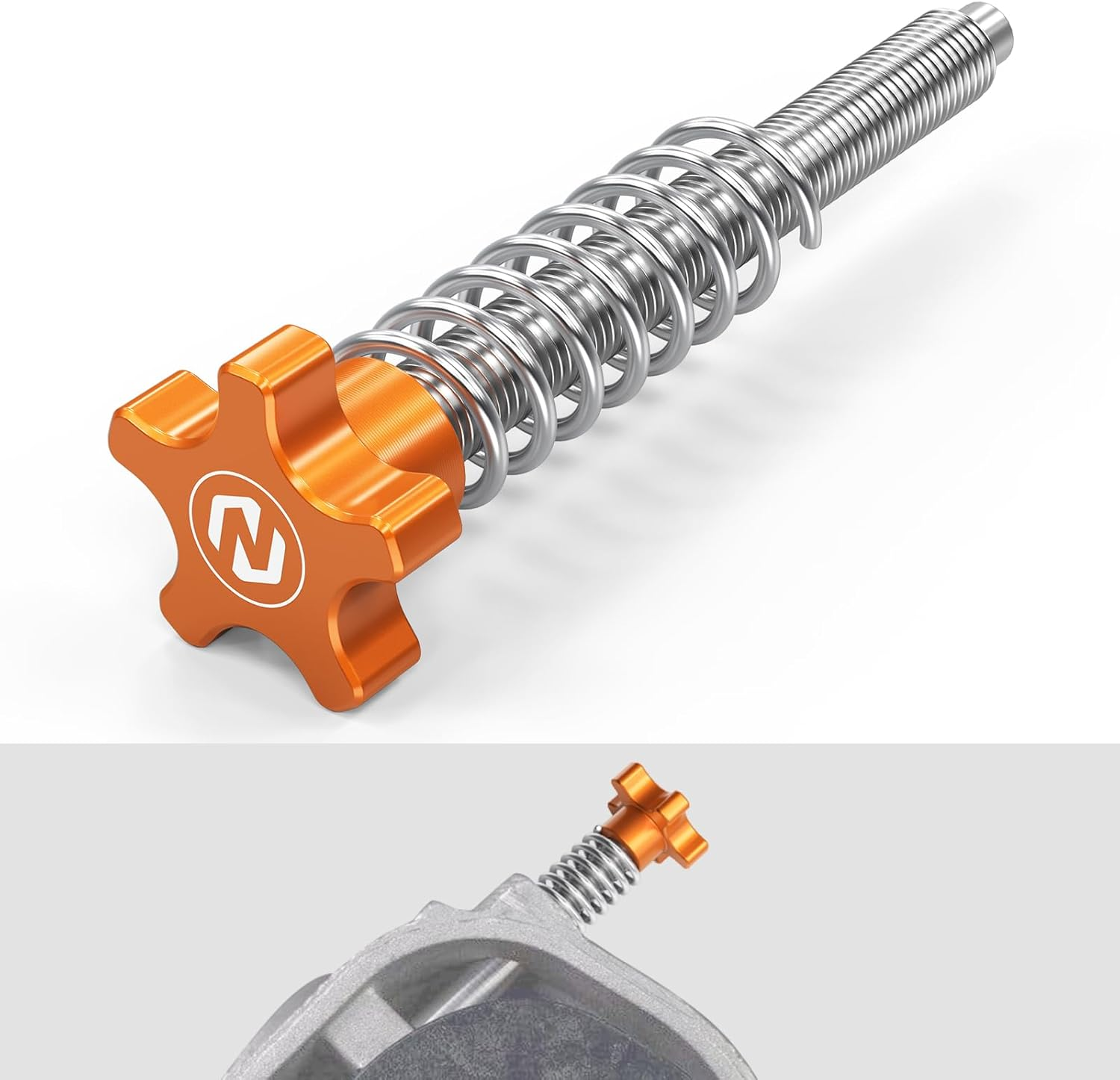 NICECNC Orange Idle Adjustment Screw Compatible with KTM 250XCW Tpi 300XCW Tpi 250EXC Tpi 300EXC Tpi 2018-2023 150XCW TPI 2020-2023 See Fitment
