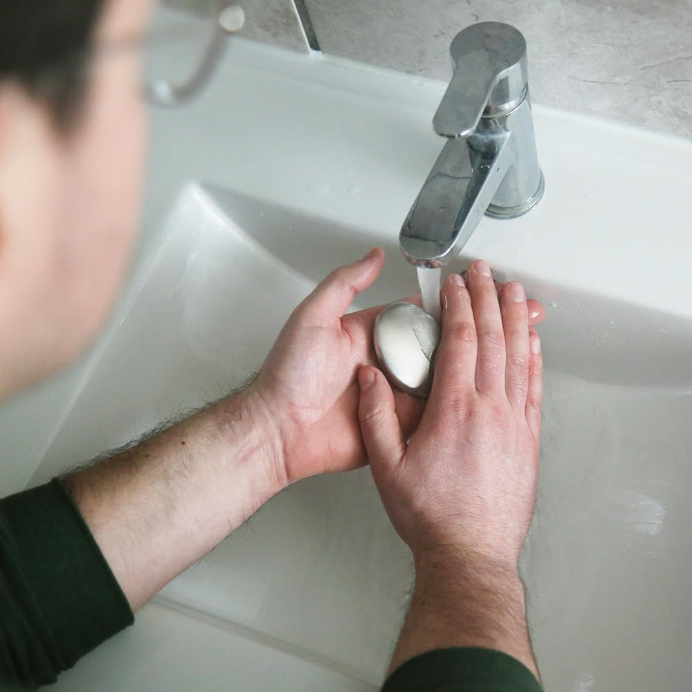 TRIXES Stainless Steel Kitchen Soap Odour Eliminating Bar image number 2