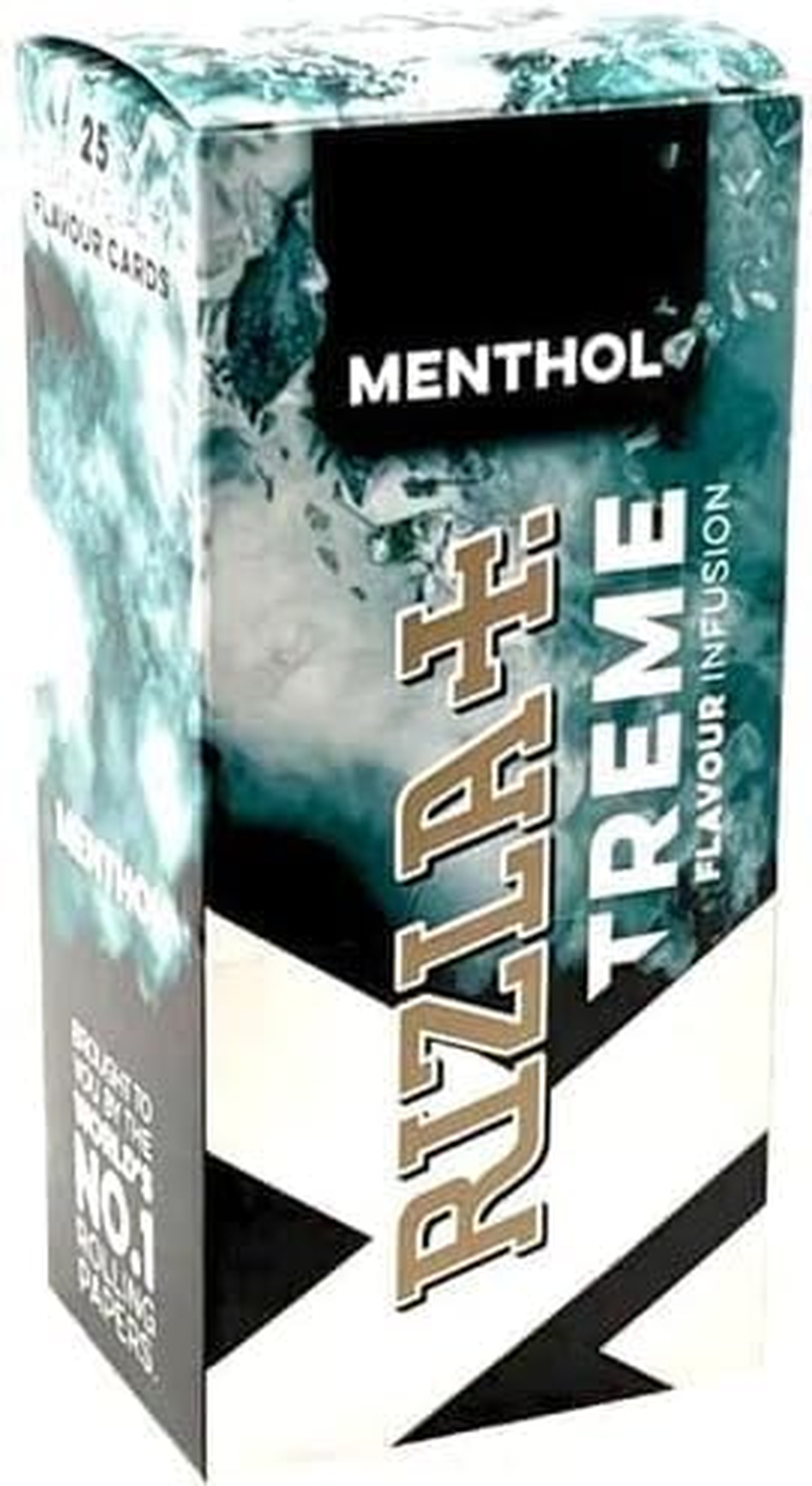 Rizla Extreme Menthol Flavour Cards 25 Packs/Cards