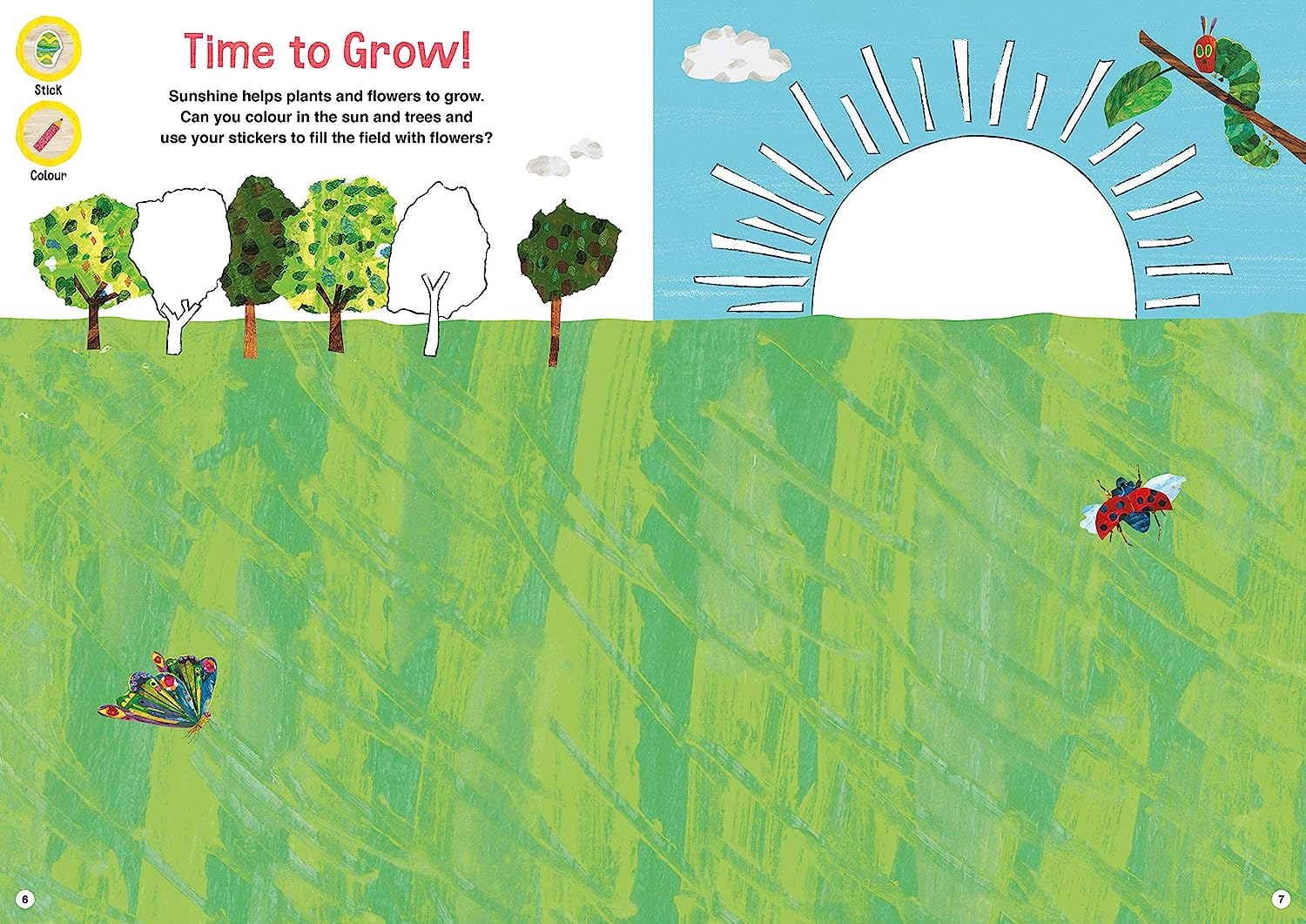 The Very Hungry Caterpillar'S Easter Sticker and Colouring Book