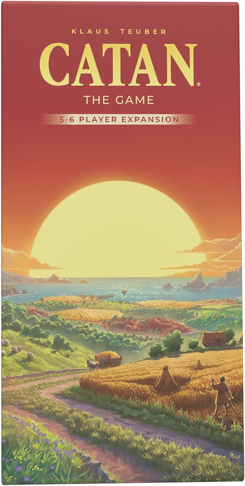 CATAN 5-6 Player Board Game Extension (6Th Edition) Add More Players to Your Adventure, Ages 10+, 3-6 Players, 60-90 Minute Playtime, Made by Catan Studio image number 1