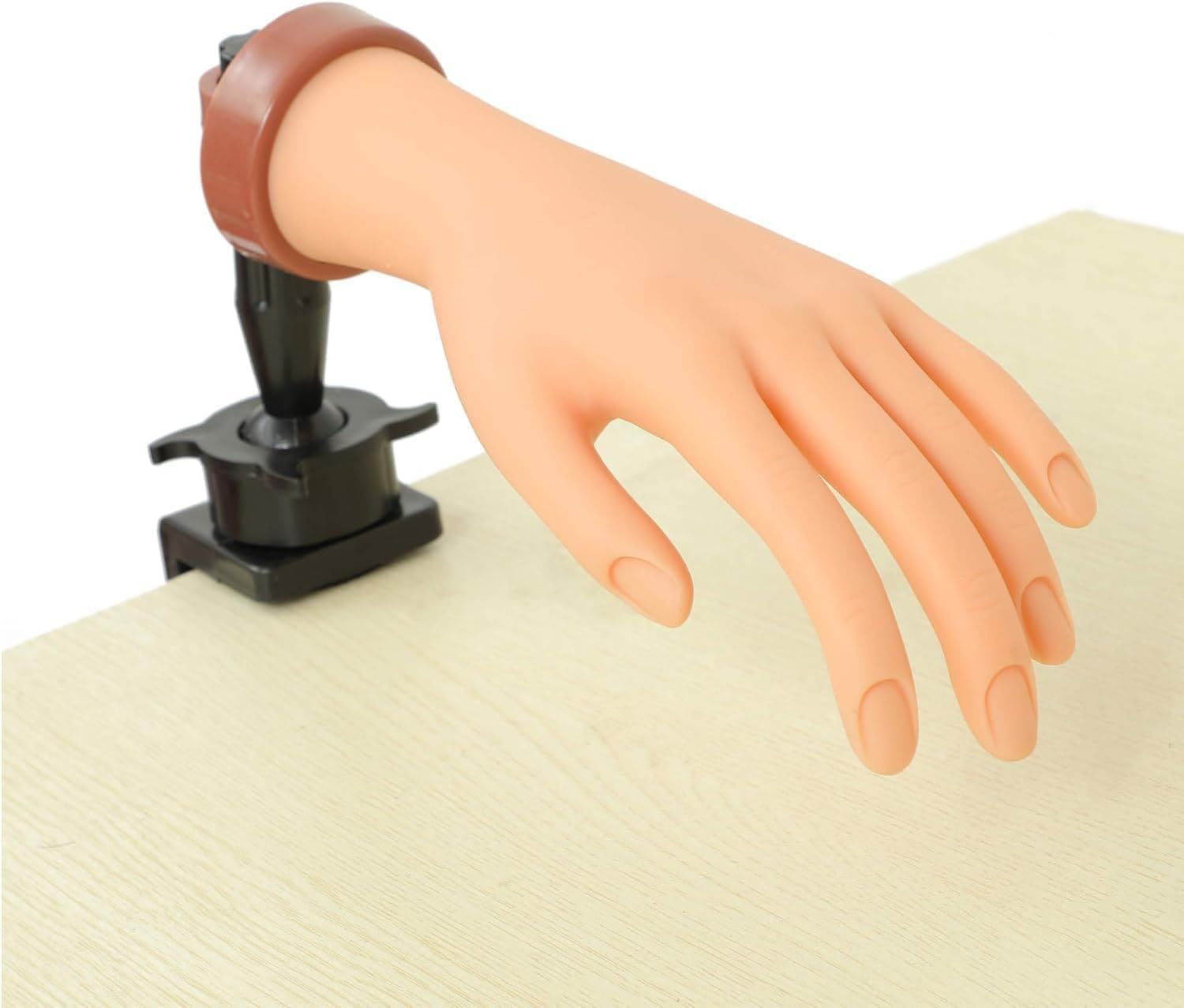 Practice Hand for Acrylic Nails, Mannequin Hands for Nails Practice, Nail Art Training Hand, Fake Nail Hand, Acrylic Nail Practice Hand, 1 Piece Nude Hand image number 4