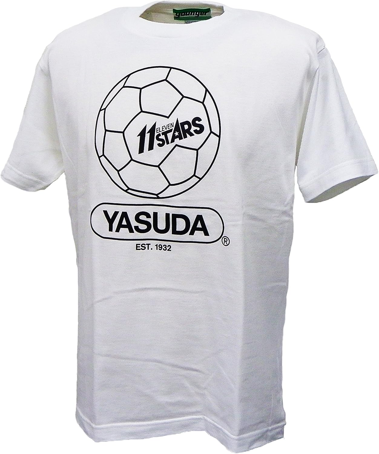 Younger YXY602-WH-M YXY602-WH-M Collaboration Product 2018SS Eleven Star T-Shirt White M image number 1