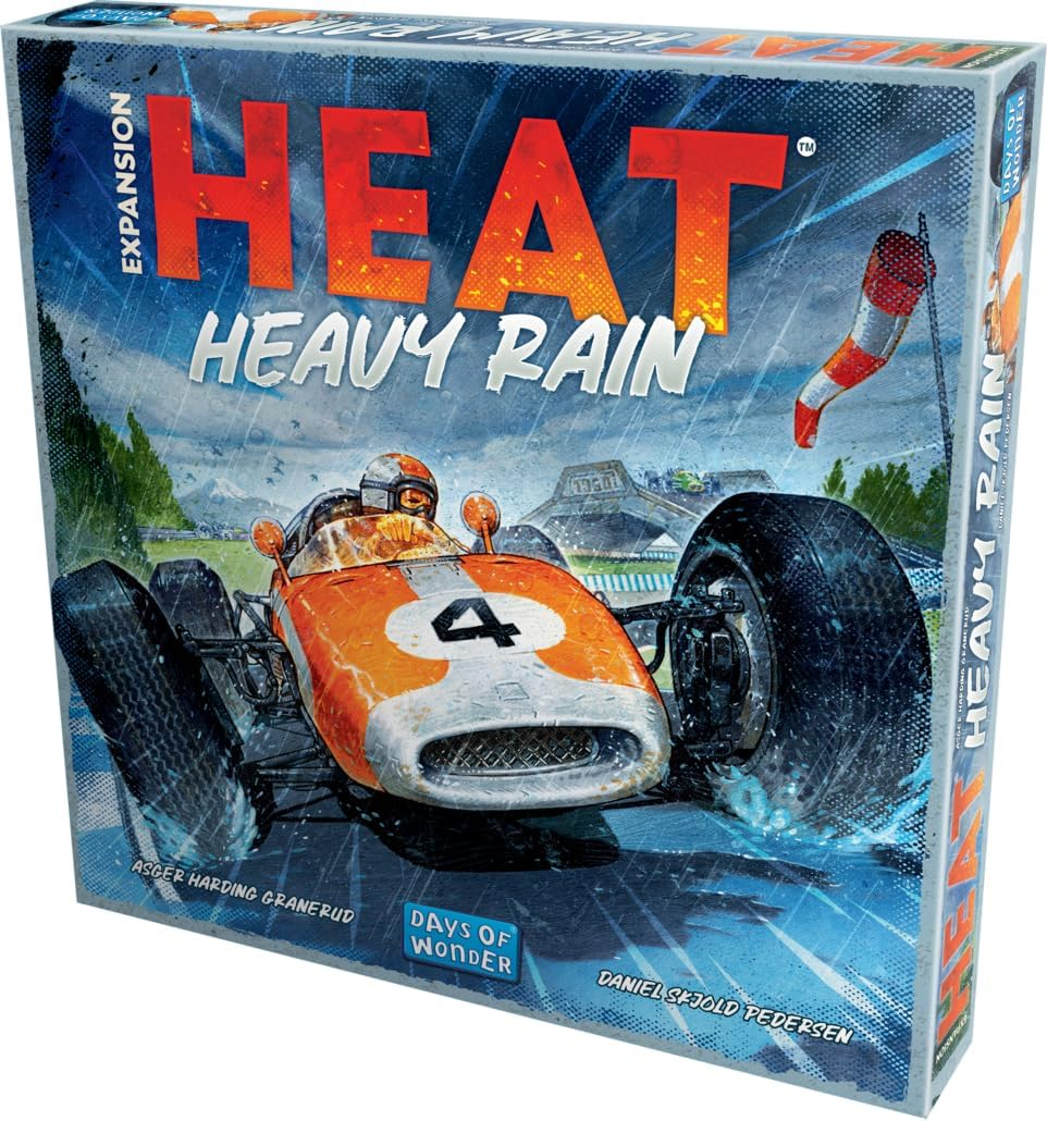 Days of Wonder | Heat Heavy Rain Expansion | Board Game