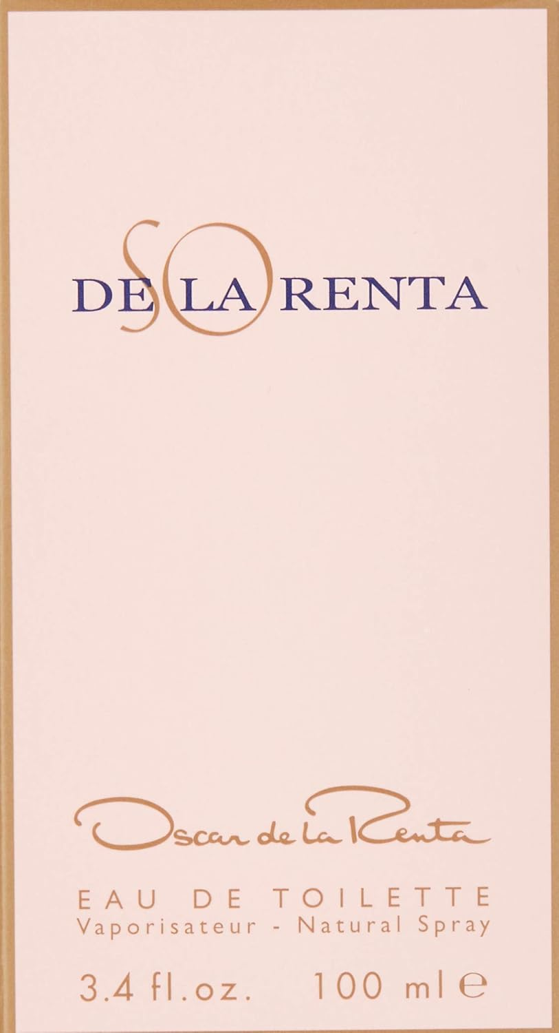 Oscar De La Renta so De La Renta Eau De Toilette Spray for Women 100 Ml