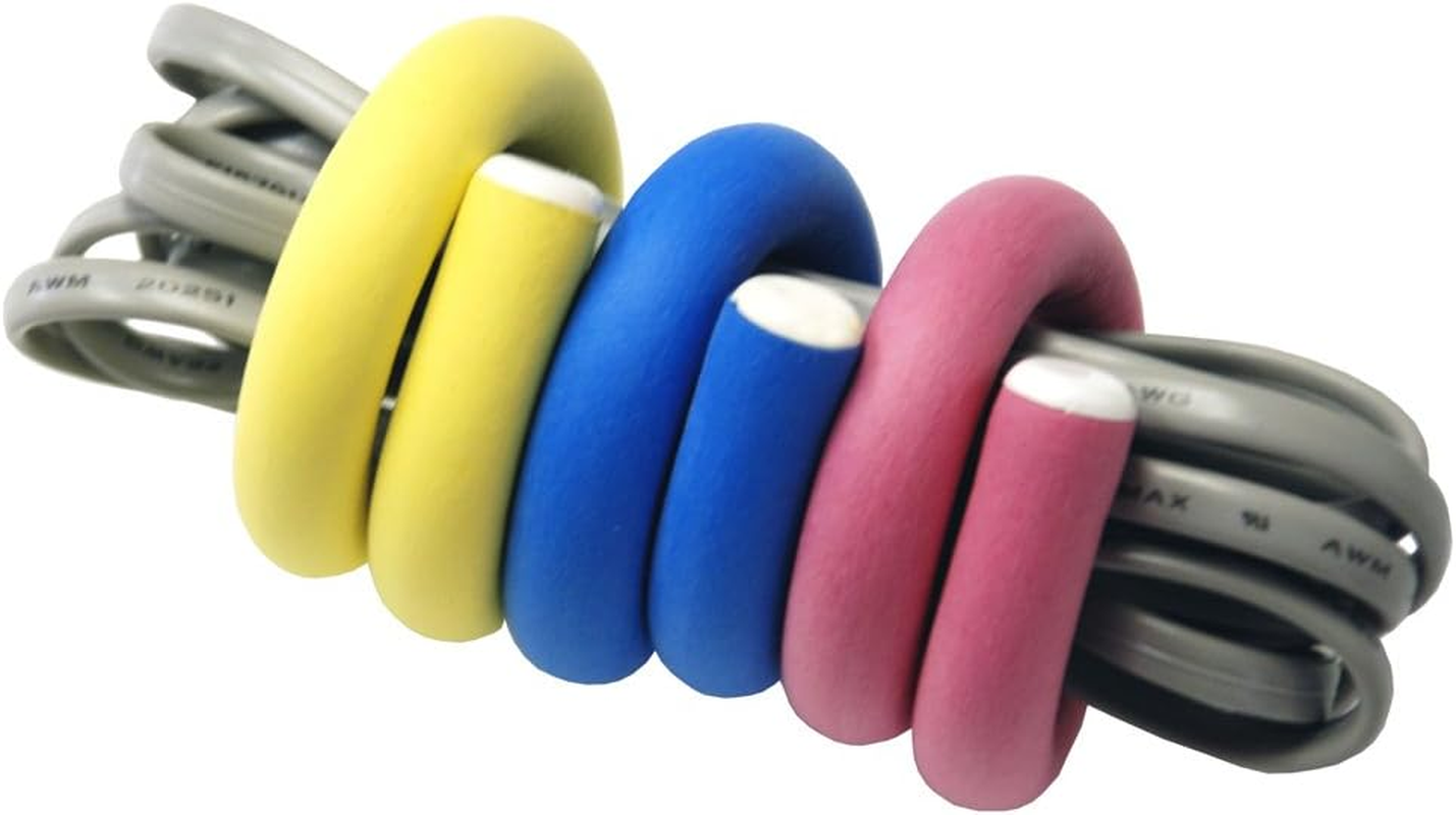 UT Wire UTW-FT12-03 Flexi Ties Pastel 8-Pieces Box, 5 Inch Size