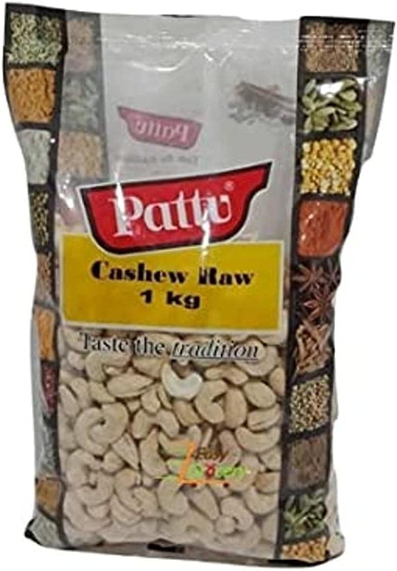 Pattu Whole Raw Cashew, 1 Kg image number 1