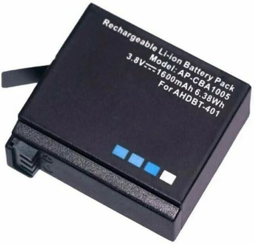 TAVICE Replacement Battery for Gopro AHDBT-401 / AHDBT401 Action Camera High-Capacity Li-Ion