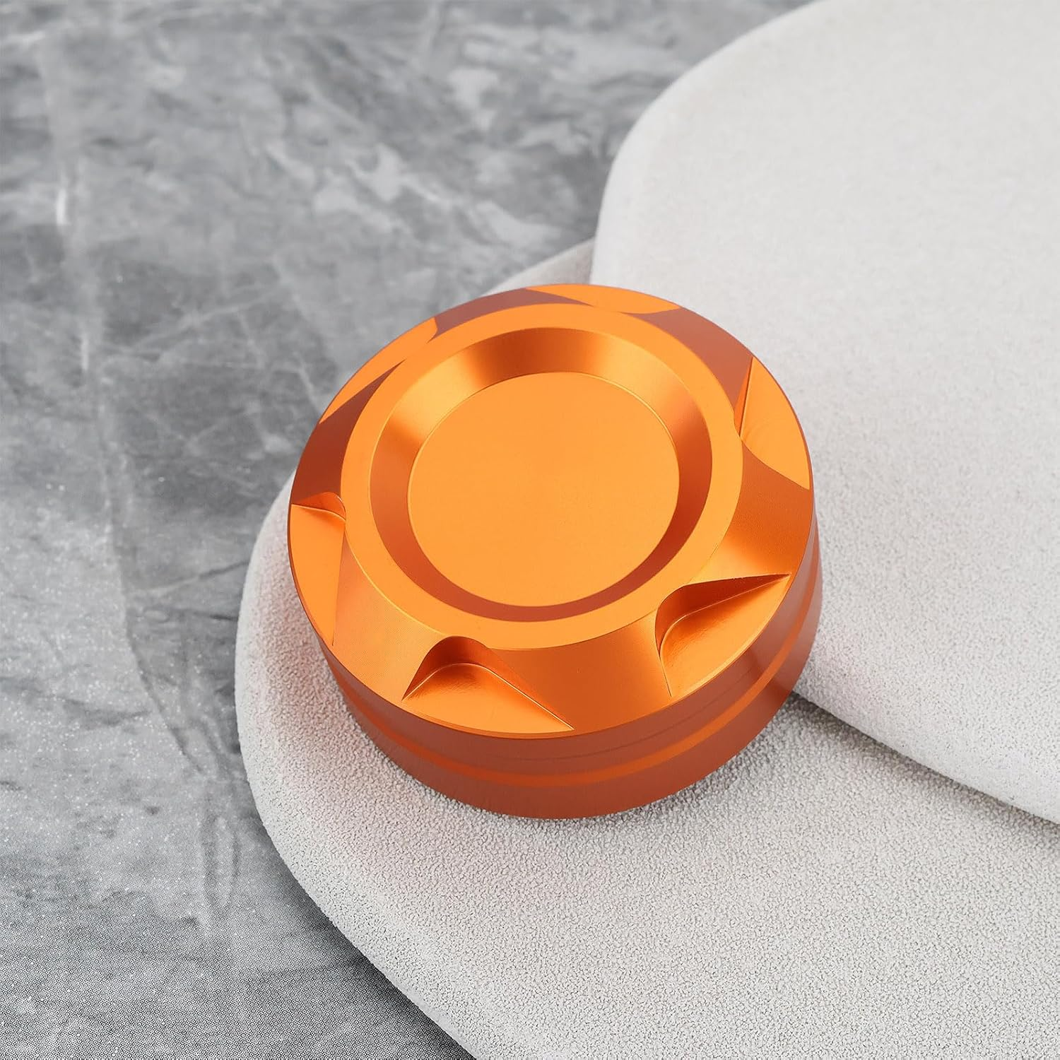 Motorcycle Rear Brake Fluid Cover CNC Aluminum Alloy Compatible with KTM Duke 125 200 390