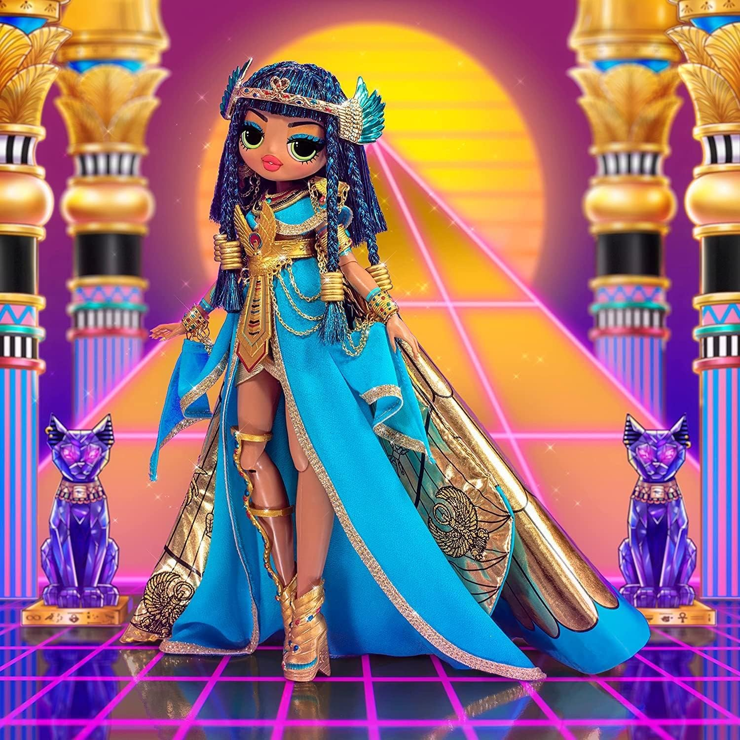 L.O.L. SURPRISE! OMG Fierce Limited Edition Premium Collector Cleopatra Doll Including Fabulous Outfit and Fashion Accessories &ndash; Great for Kids Ages 4+ image number 1