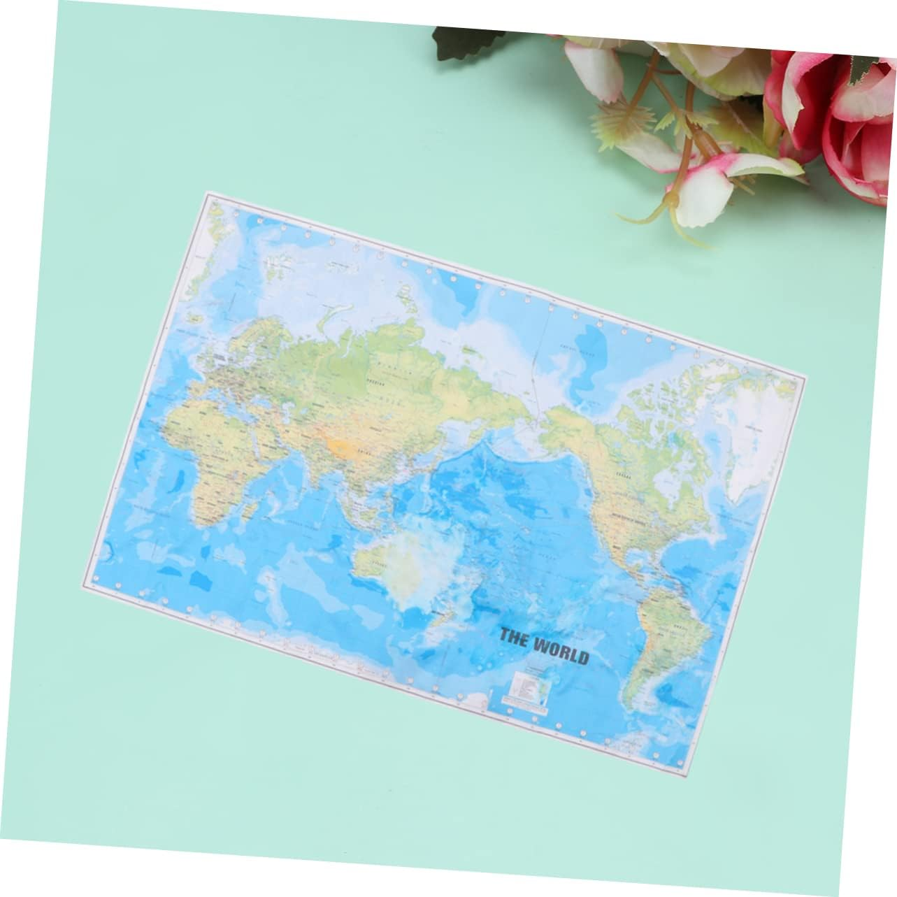 CHILDWEET Map Poster Wall Art High-Resolution Decorative Picture for Home Office Bedroom Premium Quality Wall Decoration Present Idea image number 5