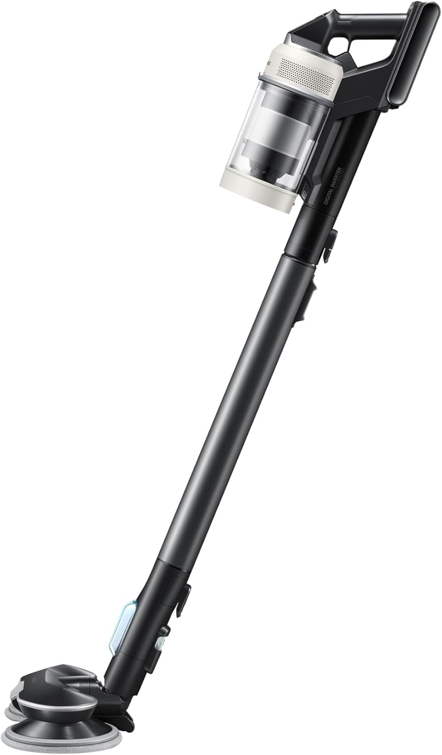 Samsung Bespoke AI Jet Lite Stick Vacuum, Santorini Beige, 280W Suction Power, Dual Brush+, HEPA Filtration (VS80F28DFS/SA) image number 2