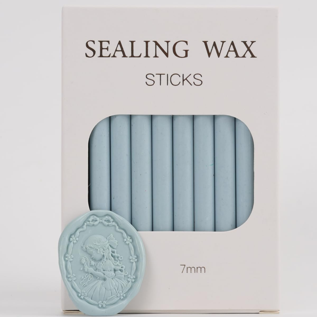 Black Wax Seal Sticks, Atopbb 30Pcs Glue Gun Wax Sealing Sticks for Wax Seal Stamp, Mini Wax Seal Gun Sticks for 0.28'' Glue Gun Wedding Invitations, Cards Envelopes (Black)