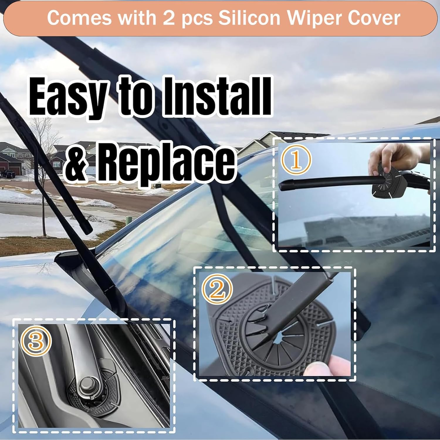 2Pcs Car Seat Gap Filler with Silicon Wipe Cover, 2025 Upgraded Car Seat Gap Organizer Storage Box,Fills the Gap between the Seat and Console, Suitable for Cars, SUV and Trucks,Black image number 4