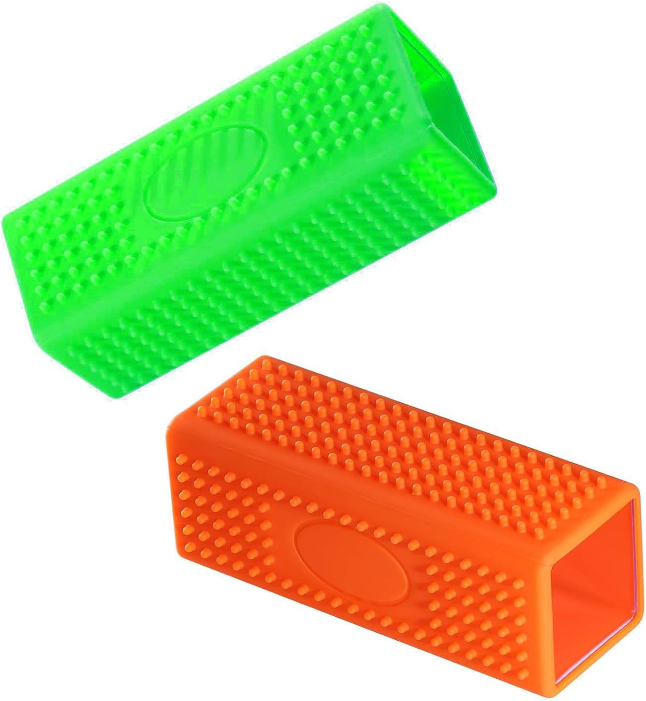 2 Pack Hollow Rubber Pet Hair Remover Brush for Furniture Carpets Cars Sofa and Clothes - Efficient Multi-Surface Cleaner for Dog and Cat Removal Hollow Rubber Pet Dog Cat Hair Remover image number 5