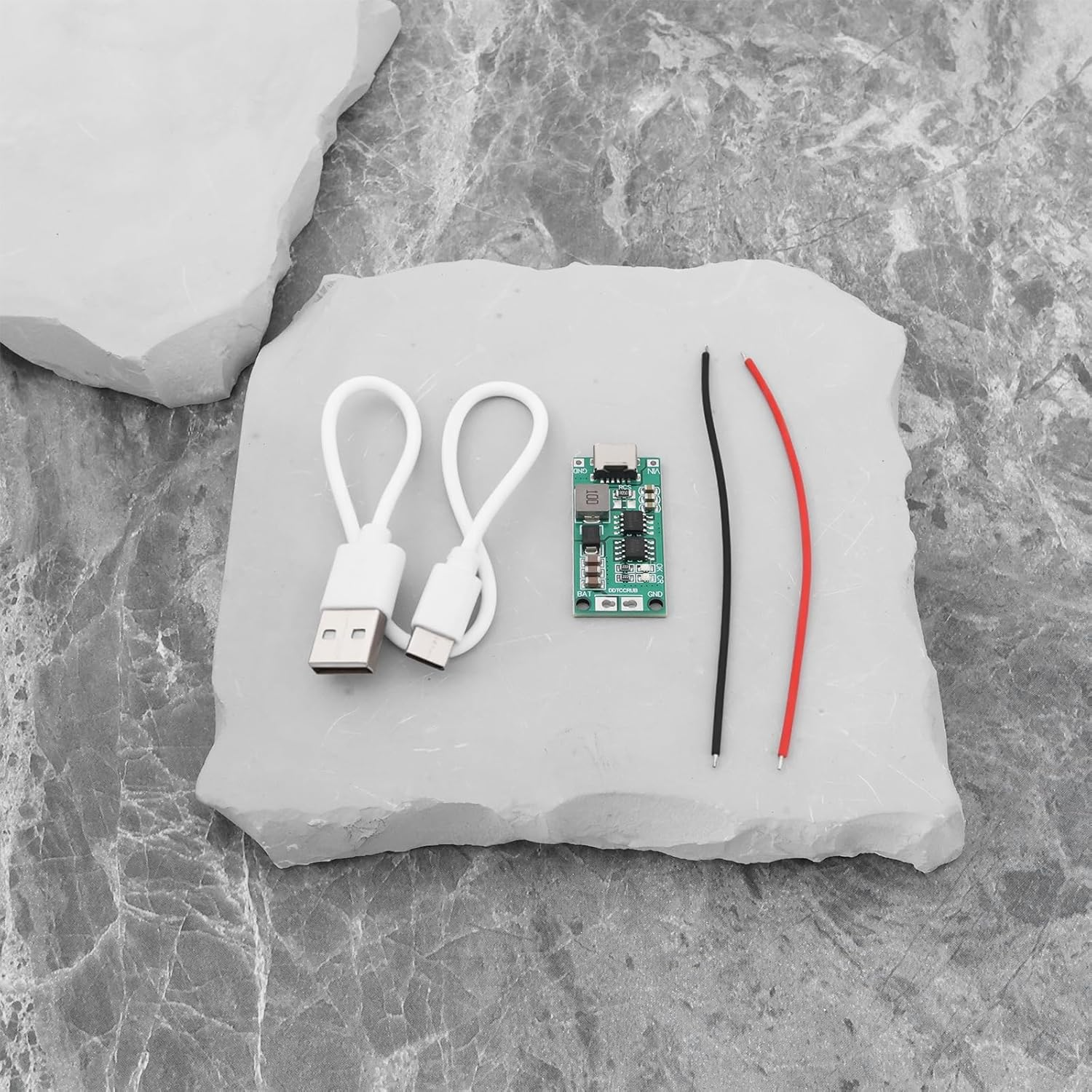 SING F LTD 4Pcs 3S 2A Lithium Battery Charging Board 12.6V USB C Step-Up Boost Module for Lithium Battery image number 1