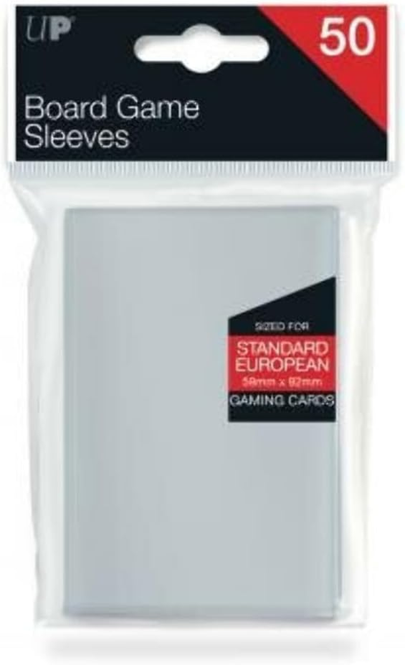 Ultra Pro Standard European Board Game Sleeves, 59 Mm X 92 Mm Size (50 Pages)