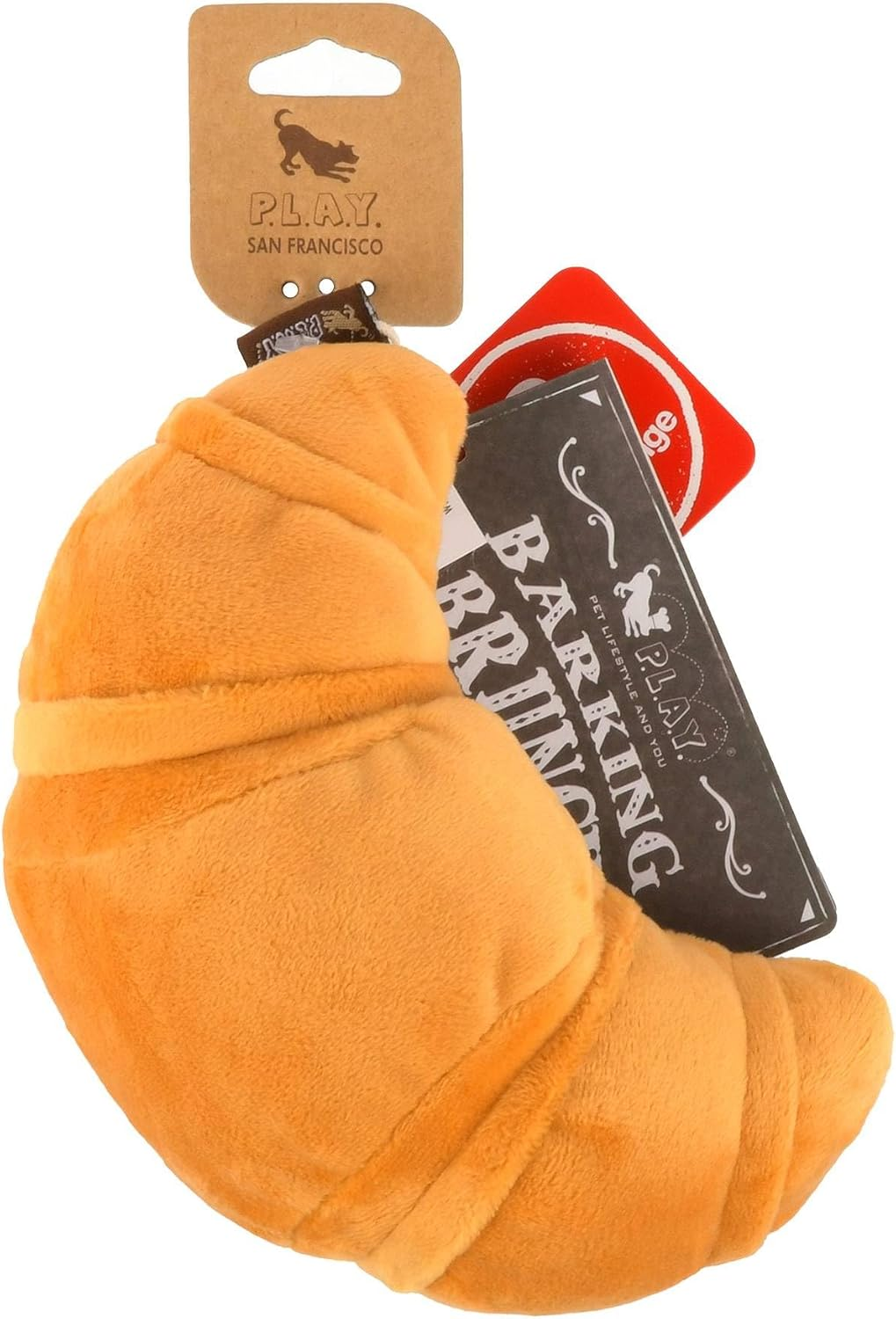 P.L.A.Y Dog Toy_Plush Toy - Croissant_Xs